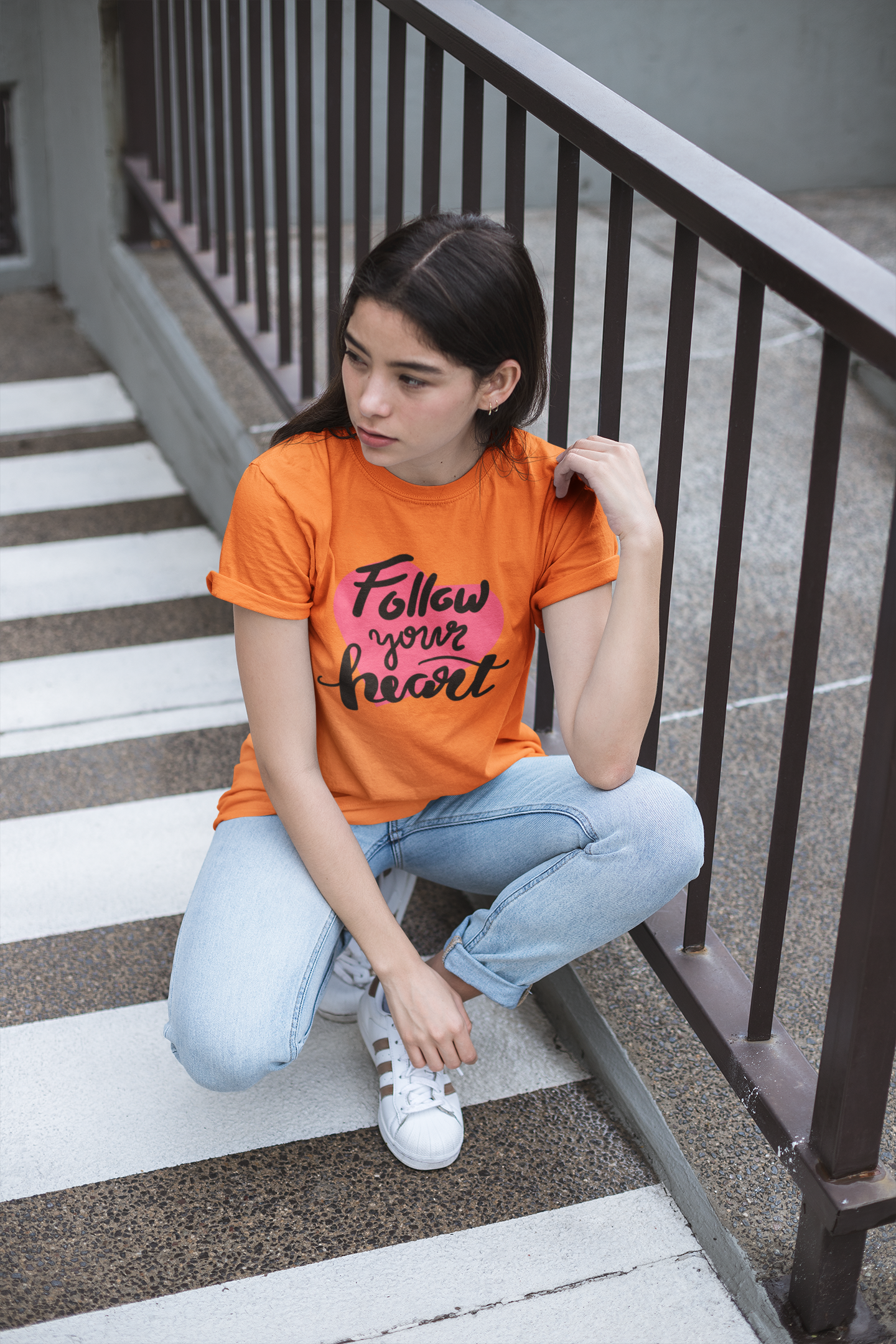 FOLLOW YOUR HEART - WOMEN CLASSIC T-SHIRT