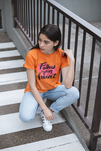 FOLLOW YOUR HEART - WOMEN CLASSIC T-SHIRT