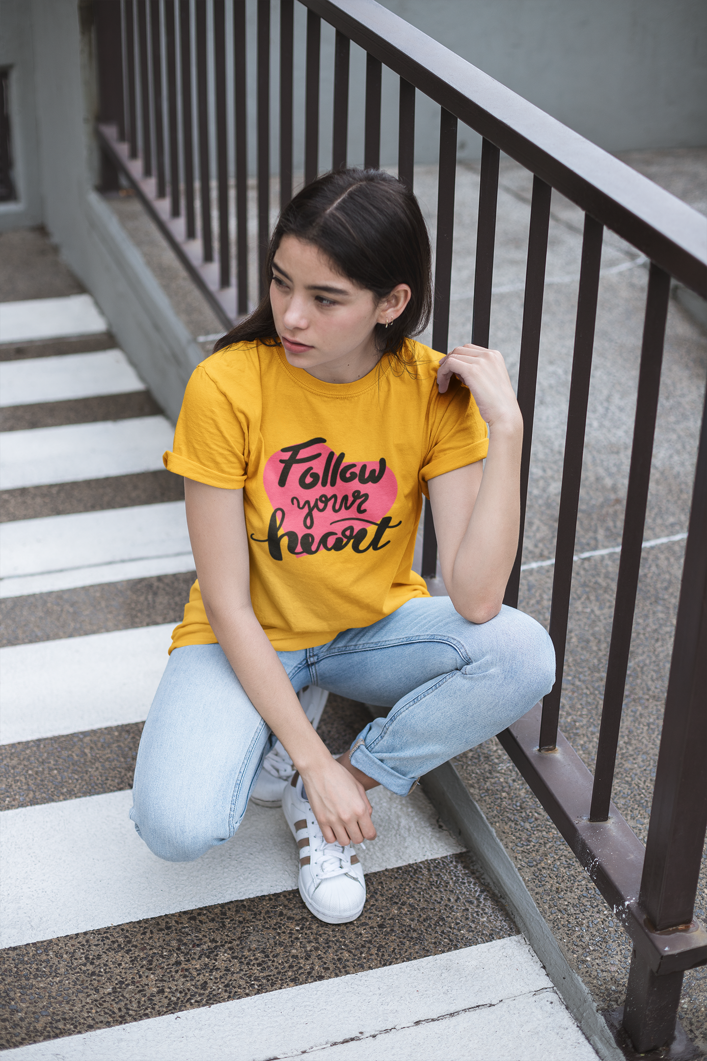 FOLLOW YOUR HEART - WOMEN CLASSIC T-SHIRT