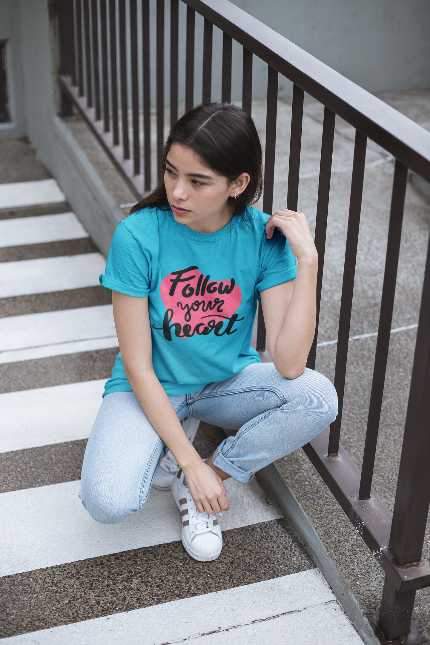 FOLLOW YOUR HEART - WOMEN CLASSIC T-SHIRT