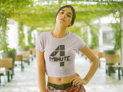 4 MINUTE - PREMIUM WOMEN CROP TOP