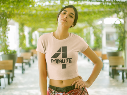 4 MINUTE - PREMIUM WOMEN CROP TOP