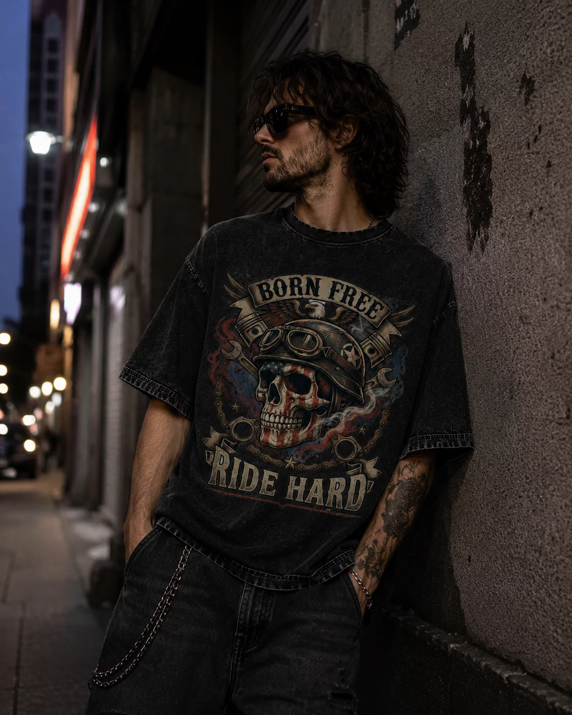 Born Free Ride Hard Patriotic (3)