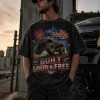 Built Loud and Free Monster Truck Unisex T-Shirt
