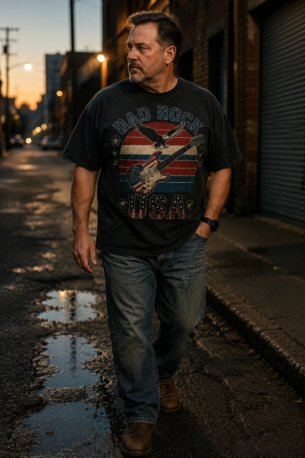 Dad Rock USA Patriotic Vintage (5)
