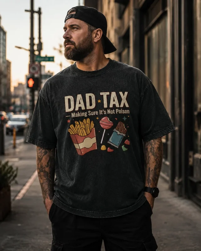 Dad Tax Vintage Graphic Unisex T-Shirt