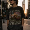 It’s Only Treason If You Lose Patriotic Vintage Graphic Unisex T-Shirt