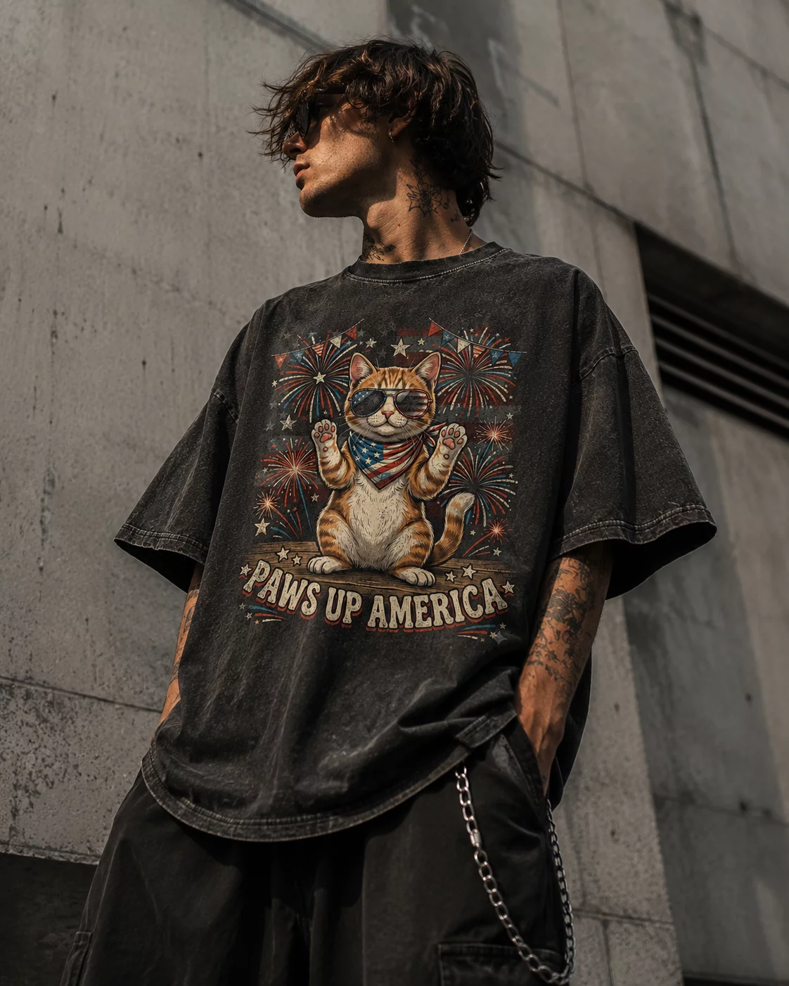 Paws Up America Patriotic Vintage (6)