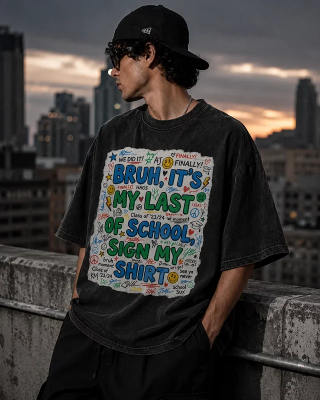 Sign My Shirt Doodle Notebook Graphic Unisex T-Shirt